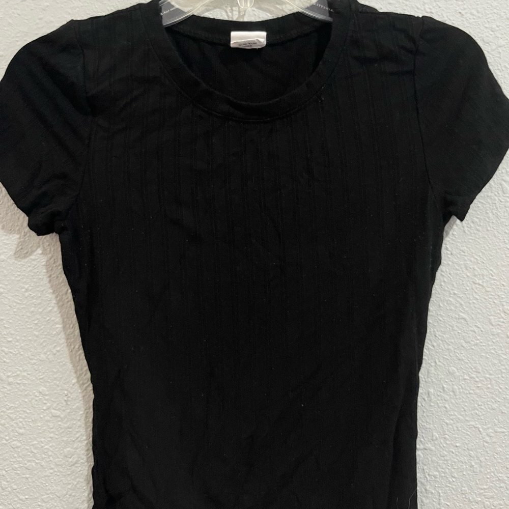 Black Crop Top